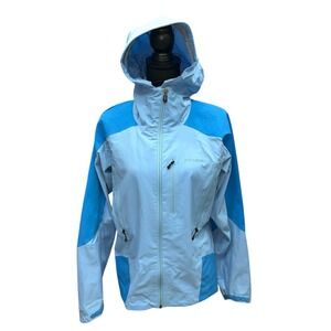 Patagonia Women's Size (M) Medium Ready Mix Jacket Blue Rain‎ Jacket Hooded